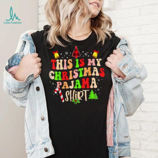 This Is My Christmas Shirt Retro Funny Xmas Christmas Pajama T Shirt