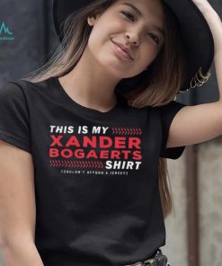 This Is My Xander Bogaerts Xan Diego Shirt