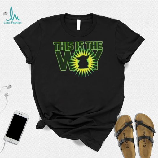 This Is The Way Baby Yoda Logo Shirt