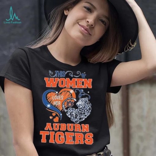 This Women Lover Her Auburn Tiger Football Shirt