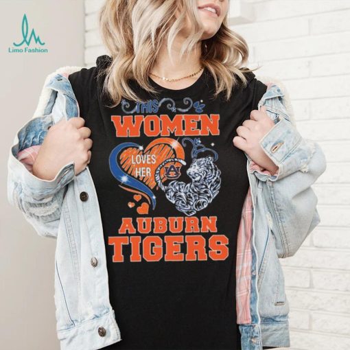 This Women Lover Her Auburn Tiger Football Shirt