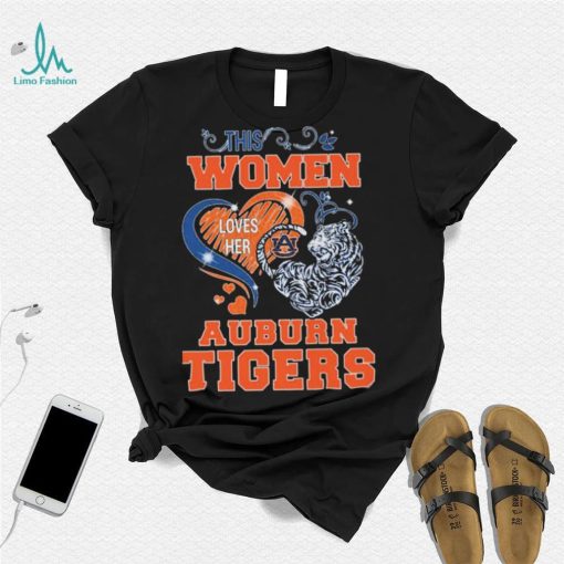 This Women Lover Her Auburn Tiger Football Shirt