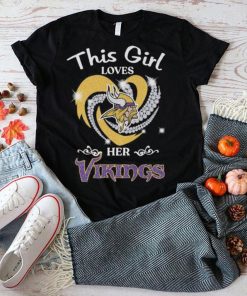 This girl loves her Minnesota Vikings 2022 shirt