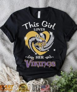 This girl loves her Minnesota Vikings 2022 shirt