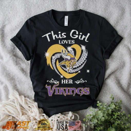 This girl loves her Minnesota Vikings 2022 shirt