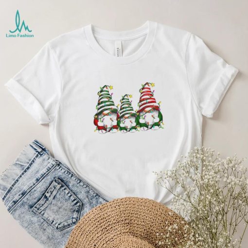 Three Gnomes Light Christmas shirt