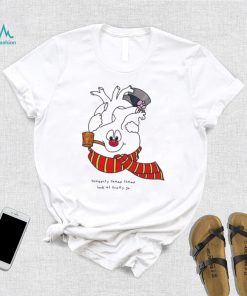Thumpety thump thump look at frosty go snowheart merry christmas shirt
