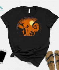 Tim Burton’s Nightmare Before Christmas T Shirt Halloween Silhouette