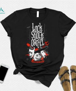 Tim Burton’s Nightmare Before Christmas T Shirt Lock Shock Barrel