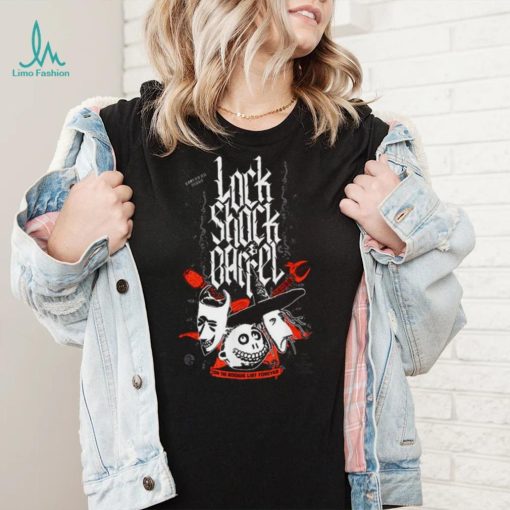 Tim Burton’s Nightmare Before Christmas T Shirt Lock Shock Barrel