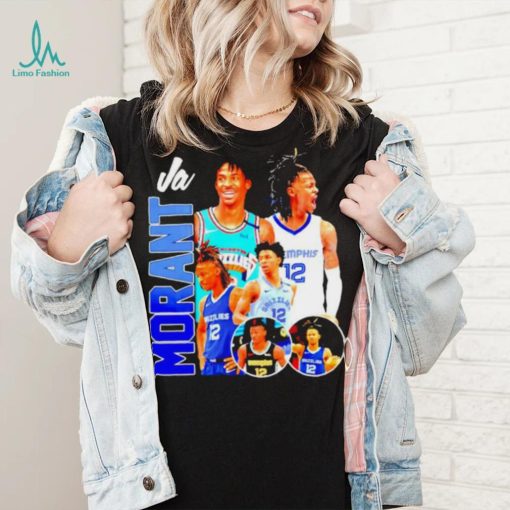 To Feel It Breathing There Ja Morant Basketball Sport Retro Shirt