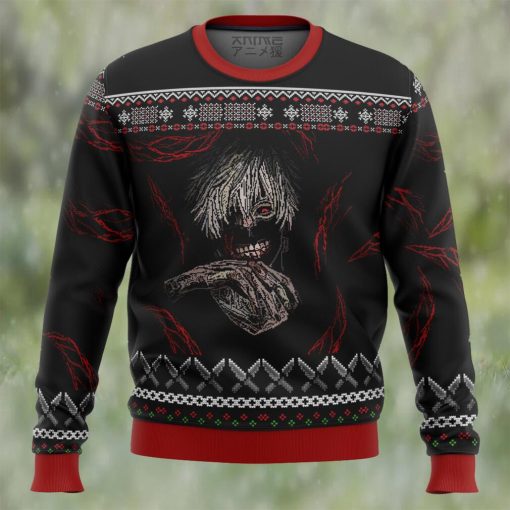 Tokyo Ghoul Dark Kaneki Ugly Christmas Sweater