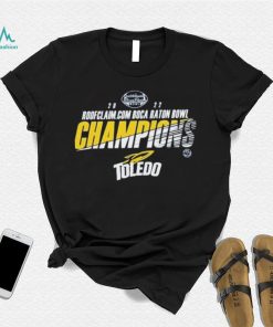 Toledo Rockets 2022 Boca Raton Bowl Champions Shirt