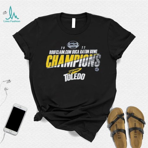 Toledo Rockets 2022 Boca Raton Bowl Champions Shirt