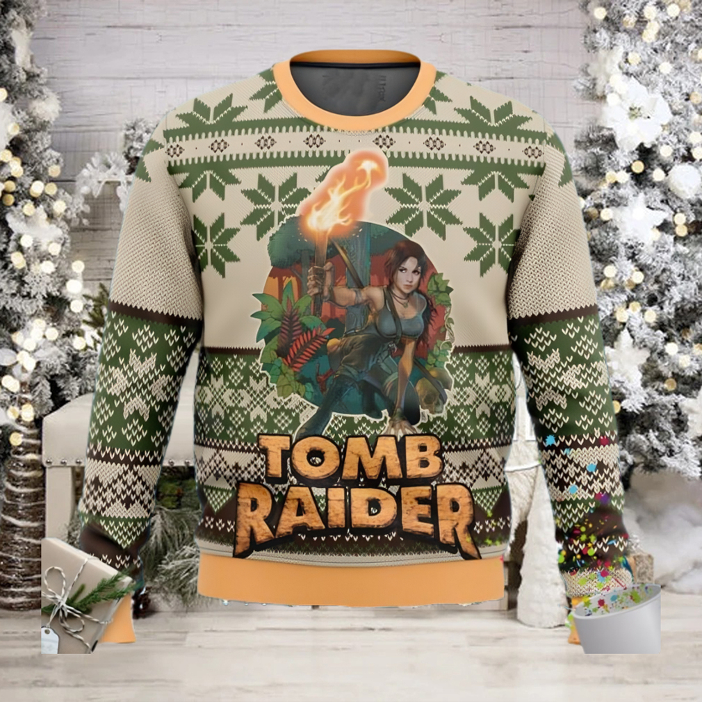 Tomb Raider Ugly Christmas Sweater Tomb Raider Ugly Christmas Sweater