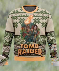 Tomb Raider Ugly Christmas Sweater