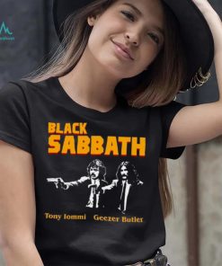 Tony Iommi And Geezer Butler Black Sabbath shirt