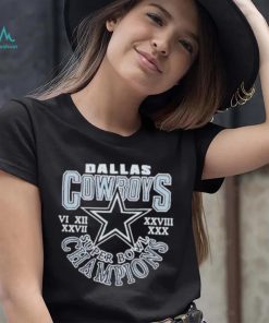 Top Dallas Cowboys 5 time super bowl champions shirt