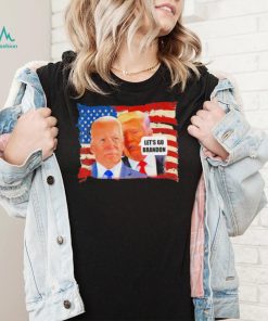 Top trump whispering Biden let’s go brandon antI Biden shirt