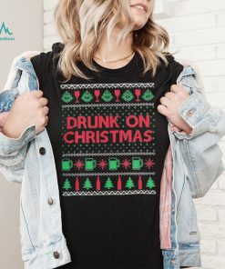 Top tyler hilton drunk on christmas 2022 shirt