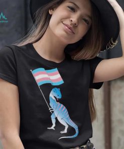 Trans dinosaur pride flag lgbt gay lesbian 2023 shirt