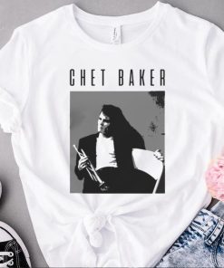 Tribute To Chet Baker Black And White shirt