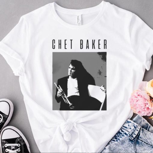 Tribute To Chet Baker Black And White shirt