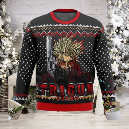 Trigun Vash The Stampede Ugly Christmas Sweater