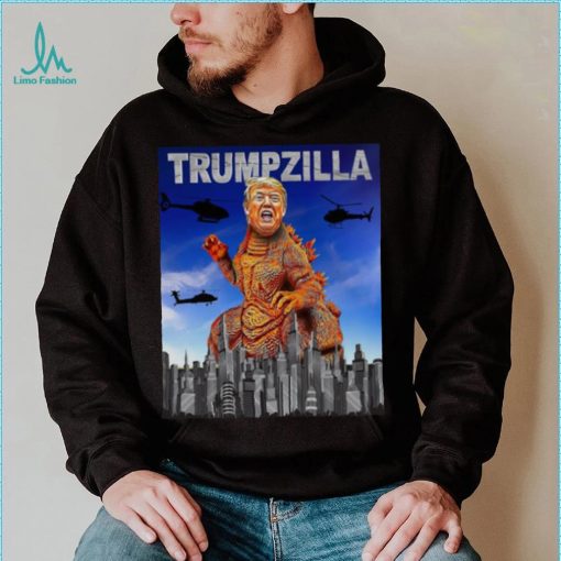 Trumpzilla Parody Godzilla Donald Trump shirt