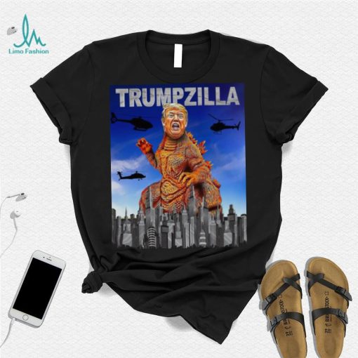 Trumpzilla Parody Godzilla Donald Trump shirt