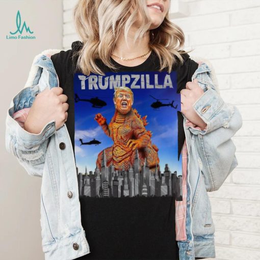 Trumpzilla Parody Godzilla Donald Trump shirt