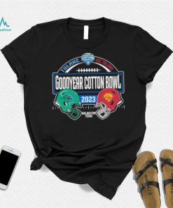 Tulane vs USC Trojans 2023 Goodyear Cotton Bowl Dueling Helmet Shirt