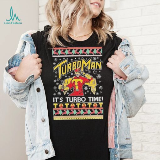 Turboman it’s Turbo time ugly christmas 2022 shirt