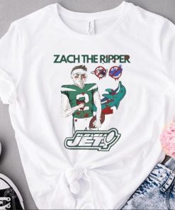 Ty Johnson New York Jets Zach The Ripper TShirt