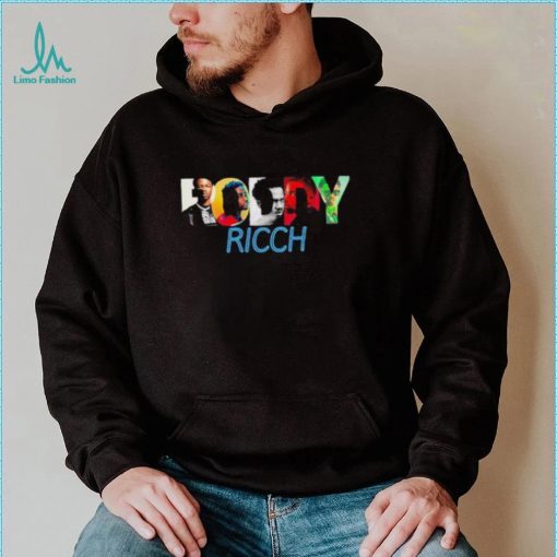 Typographic Design Roddy Ricch Name Shirt
