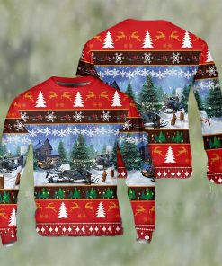 US Arctic Cat Snowmobiles Riot X Ugly Christmas Sweater