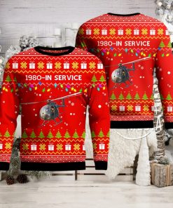US Army MH 6 Little Bird Ugly Christmas Sweater
