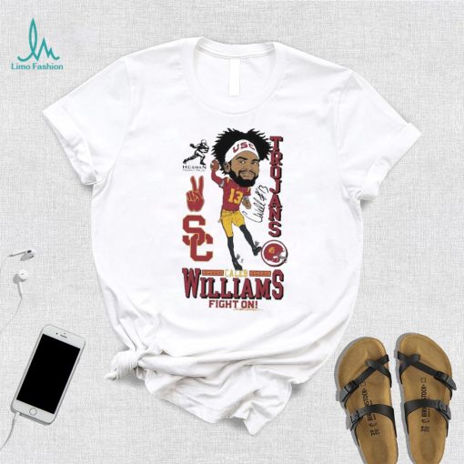 USC Trojans Caleb Williams 2022 Heisman Trophy Winner Fight On Shirt