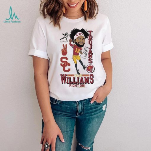 USC Trojans Caleb Williams 2022 Heisman Trophy Winner Fight On Shirt