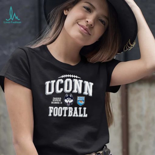 Uconn huskies 2022 myrtle beach bowl single team t shirt