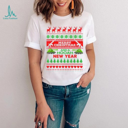 Ugly Christmas T Shirt Military Ugly Christmas Sweater Army