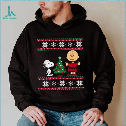 Ugly Christmas T Shirt Peanuts Snoopy And Charlie Christmas Tree