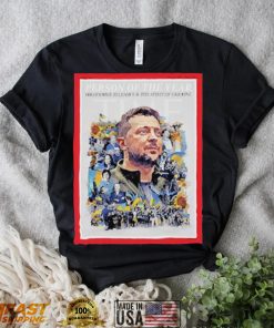 Ukrainian President Volodymyr Zelensky Is Time’s 2022 Person Of The Year Shirt