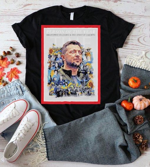 Ukrainian President Volodymyr Zelensky Is Time’s 2022 Person Of The Year Shirt