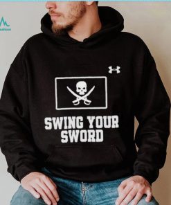 Under armour swing your sword logo shirt