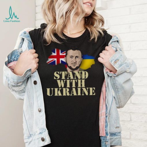 United Kingdom Ukraine Zelenskyy shirt