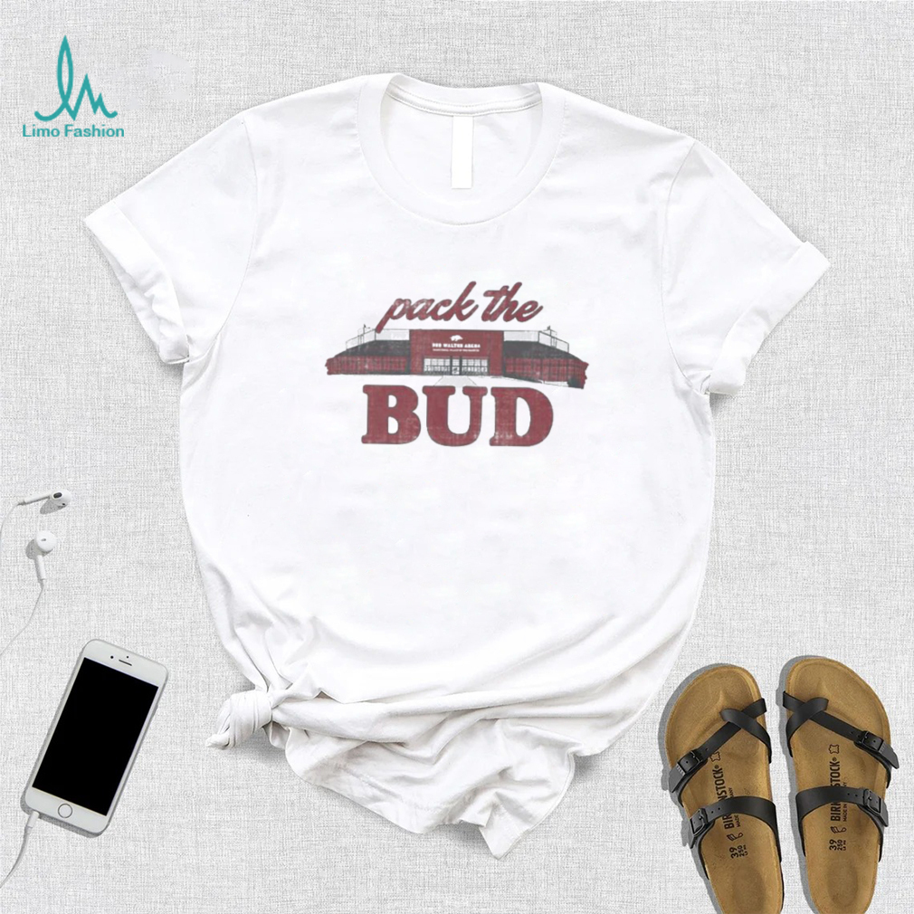 University Of Arkansas Pack The Bud Stadium Shirt University Of Arkansas Pack The Bud Stadium Shirt