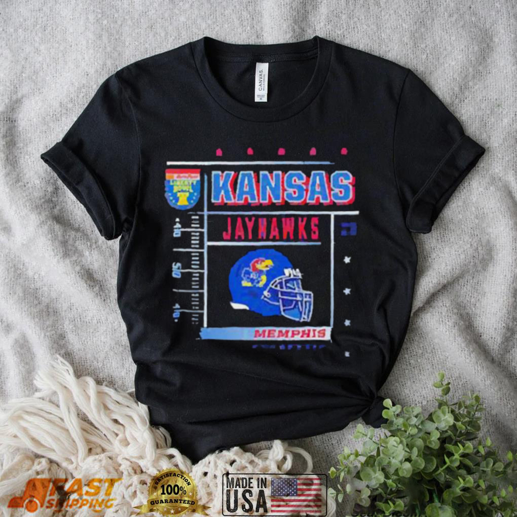 University Of Kansas 2022 Liberty Bowl Bound T Shirt University Of Kansas 2022 Liberty Bowl Bound T Shirt