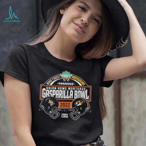 University Of Wake Forest Vs University Of Missouri 2022 Gasparilla Bowl Matchup Shirt