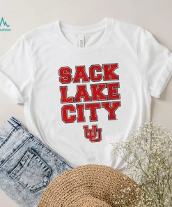 Utah Football Sack Lake City Shirt